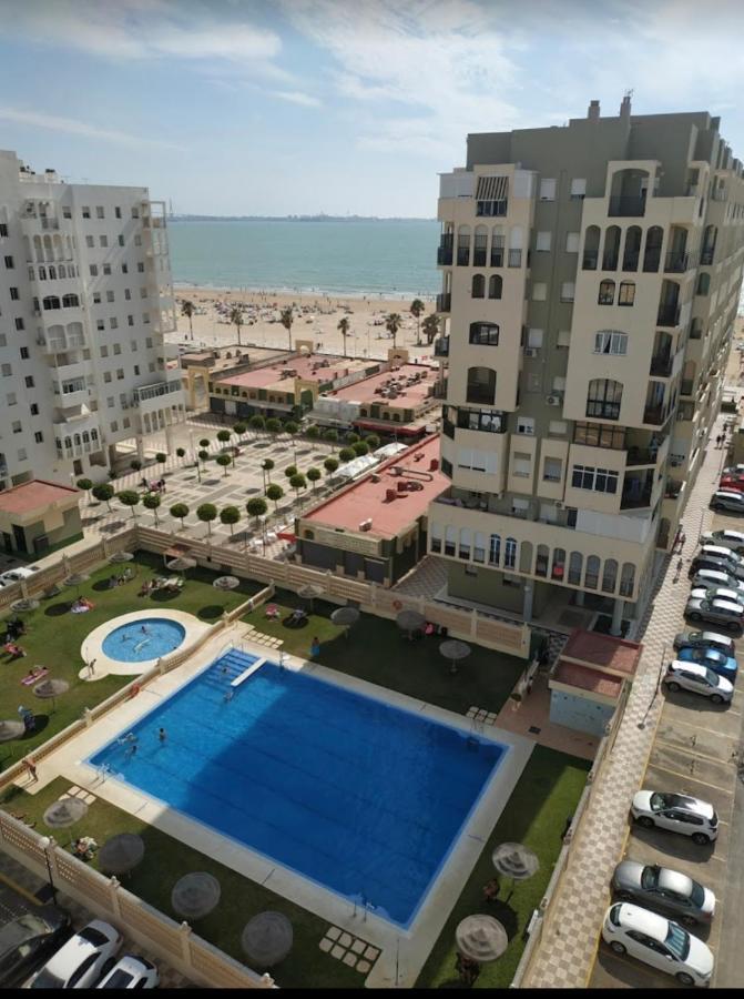 Primera Linea Playa Valdelagrana Vistas Al Mar El Puerto de Santa María Esterno foto